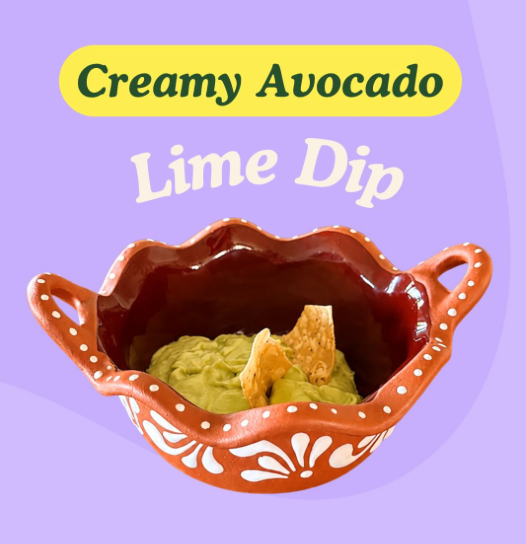 Easy Creamy Avocado Lime Dip