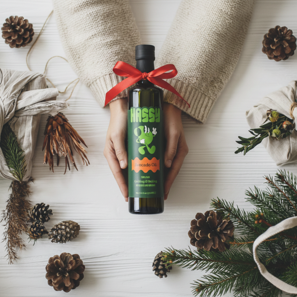 HASSY Avocado Oil - For daily high heat Cooking & Baking 