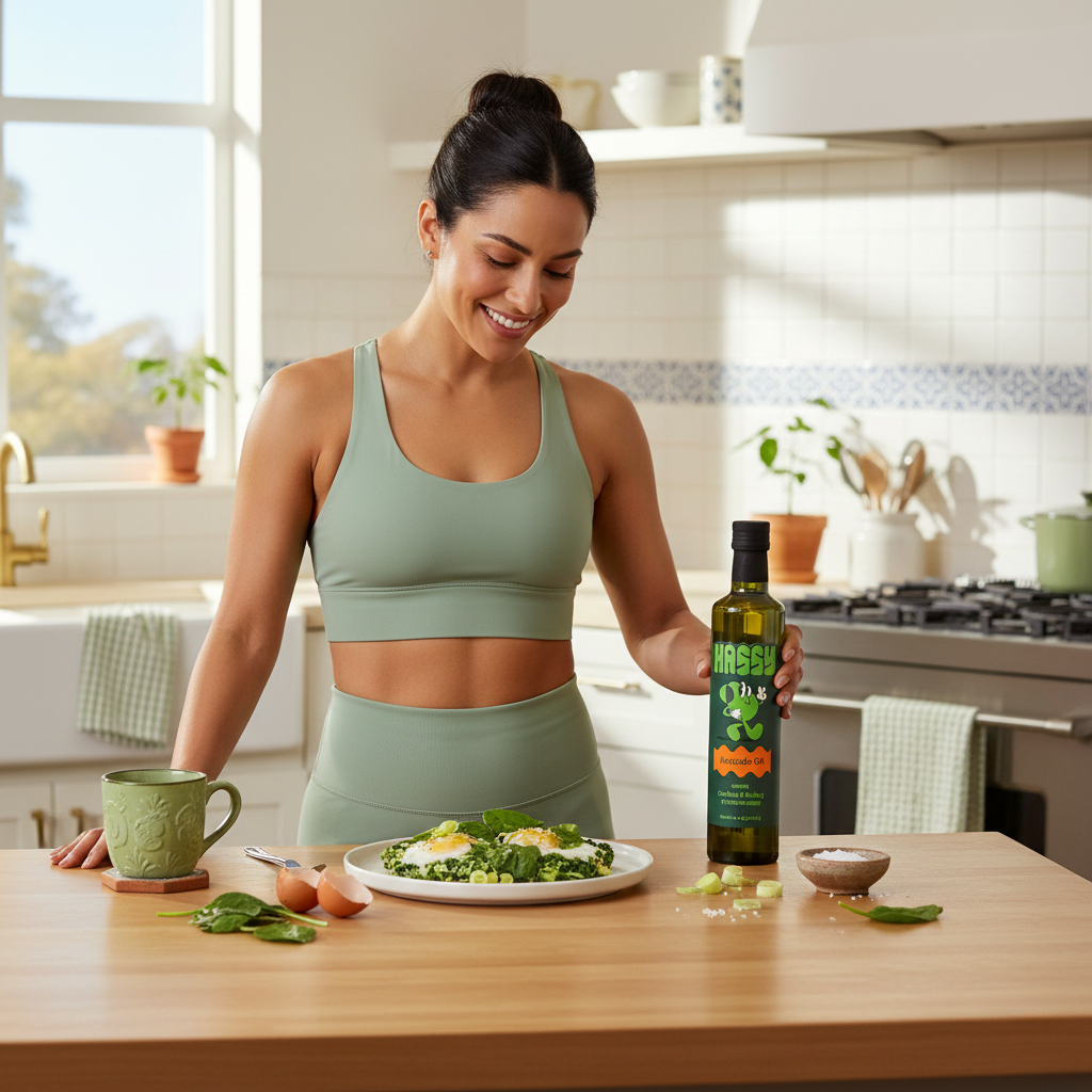 HASSY Avocado Oil - For daily high heat Cooking & Baking 