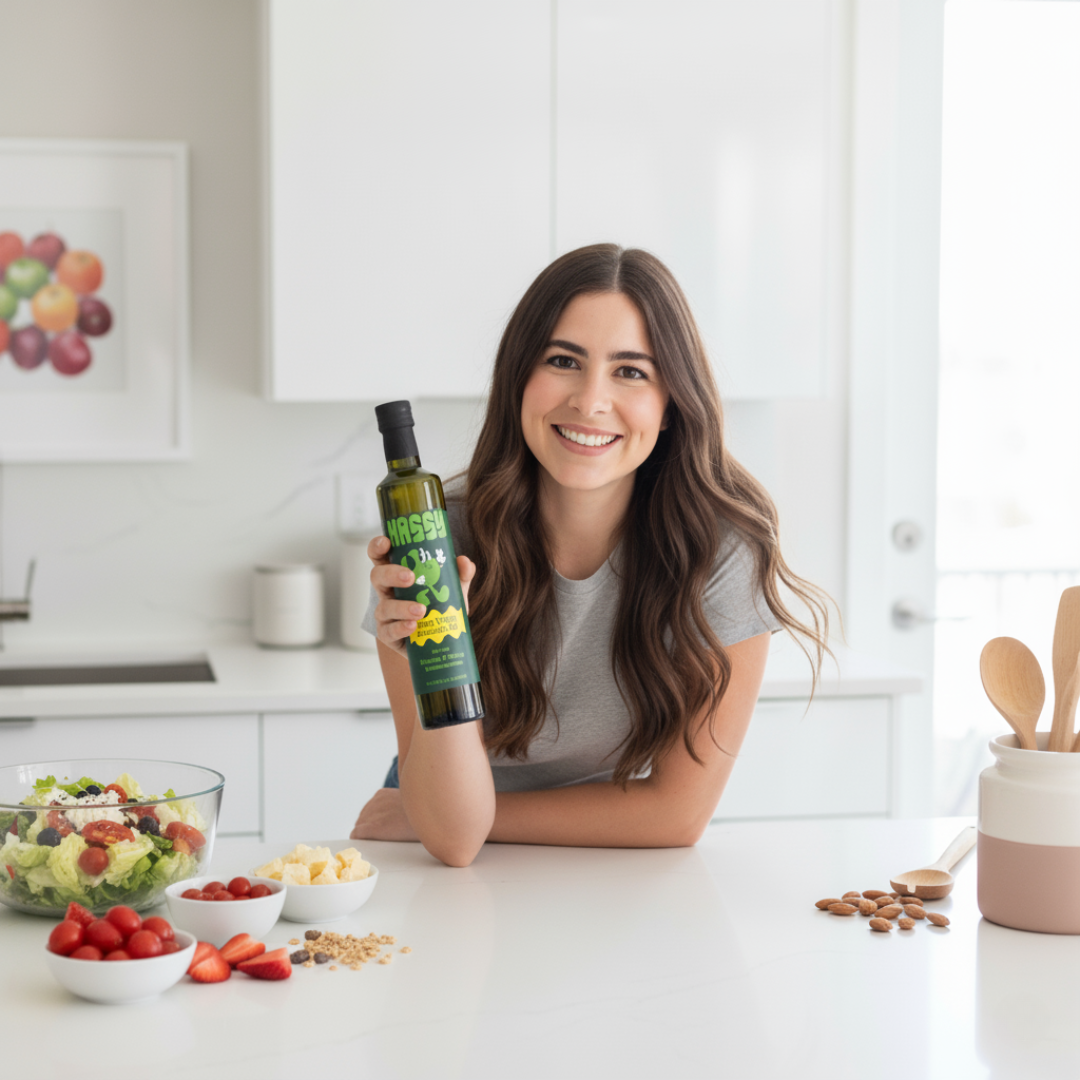 HASSY Extra Virgin Avocado Oil – Perfect for Salads, Drizzles & Finishing Touches