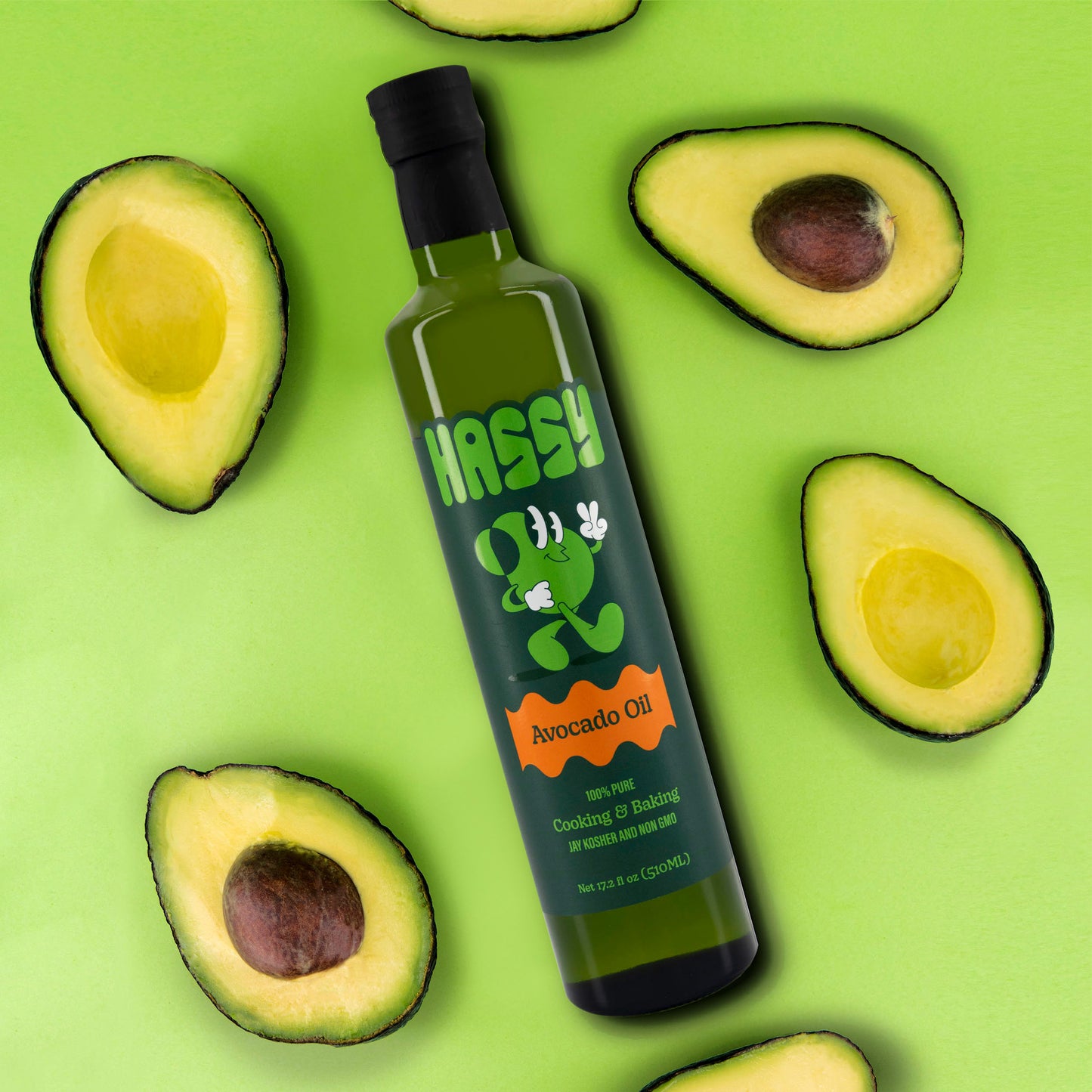 Hassy Avocado Oil Refined avocados
